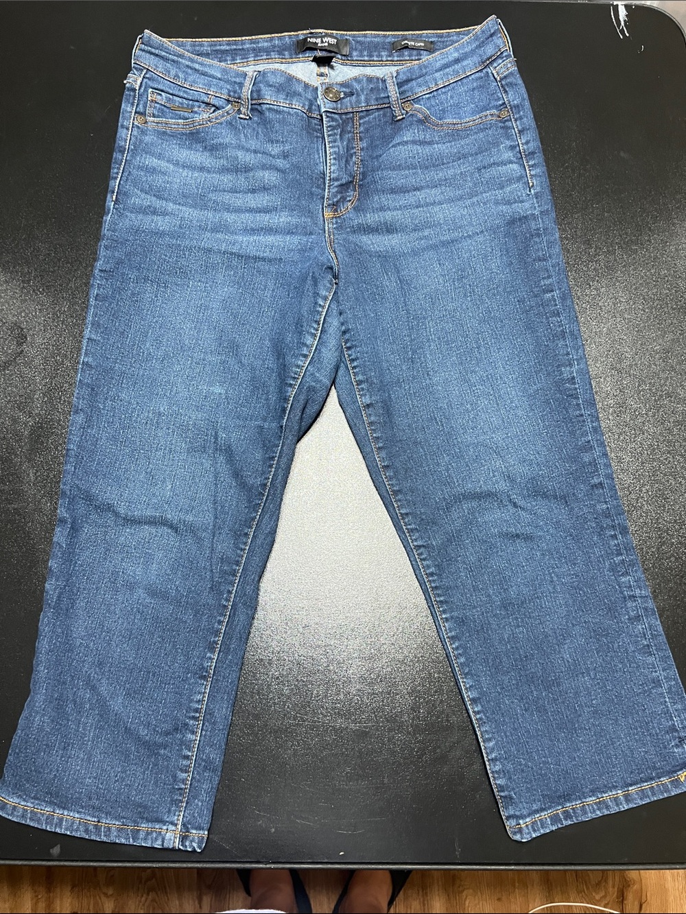 Nine West Medium Blue Christie capri